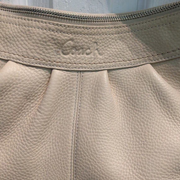 Coach Pebble Grain Leather Handbag - Picture 2 of 7